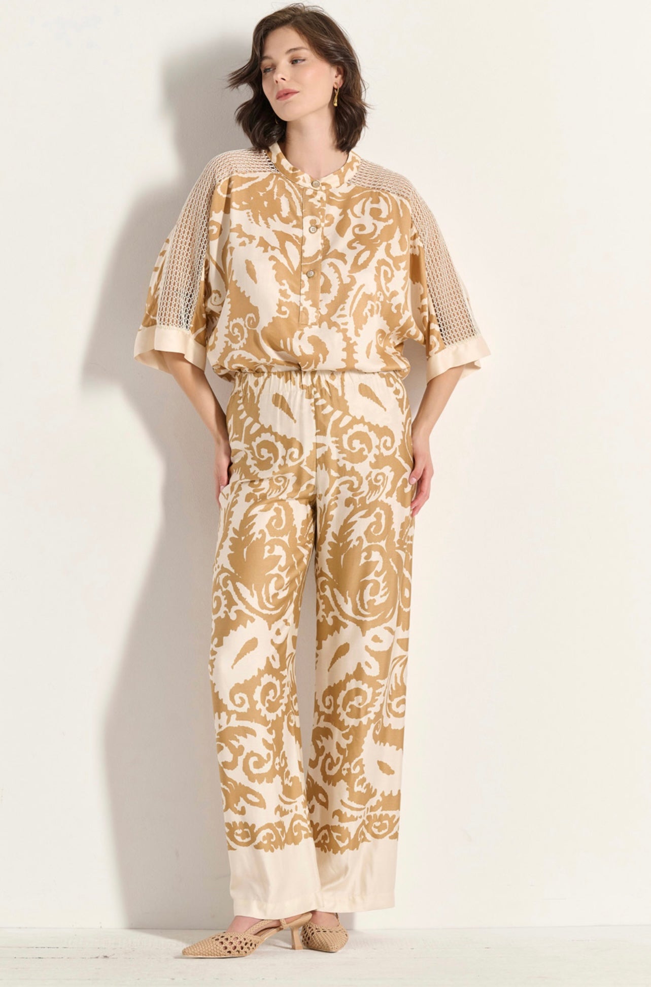 MATIS PANTS VANILLA GOLD
