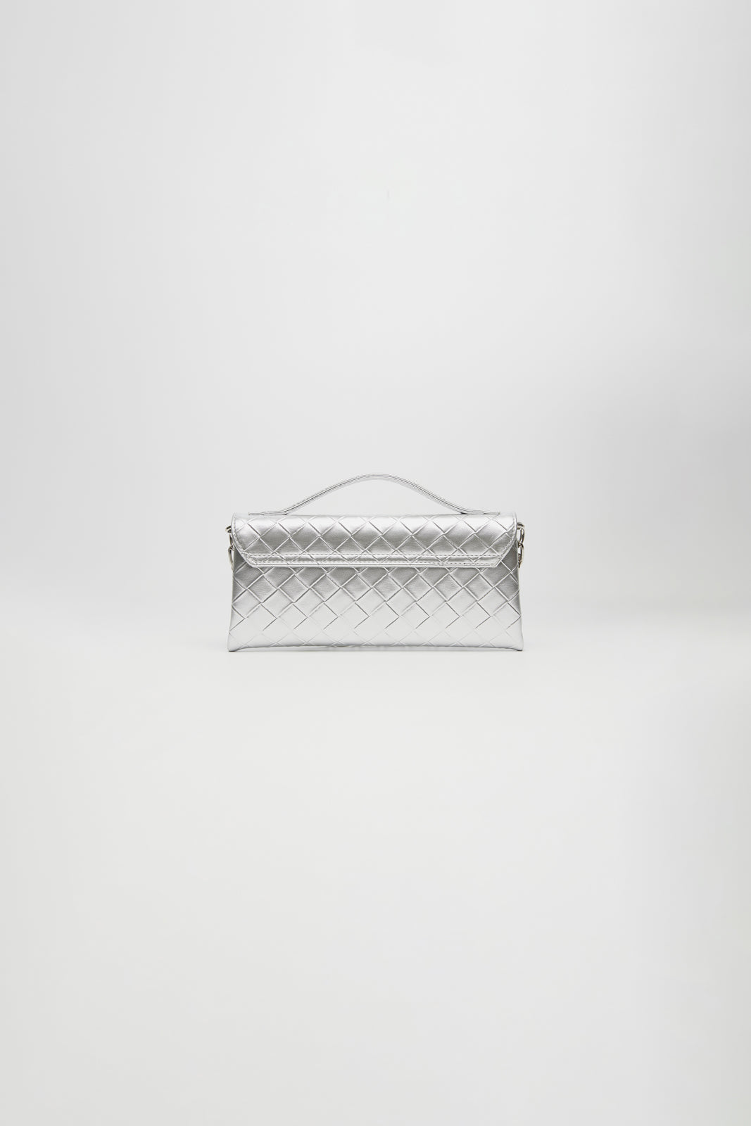 LEATHER TWIST JACKIE MINI ΑΣΗΜΙ ΤΣΑΝΤΑ