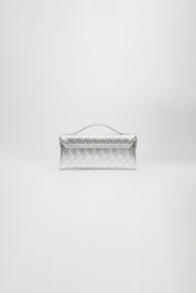 LEATHER TWIST JACKIE MINI ΑΣΗΜΙ ΤΣΑΝΤΑ