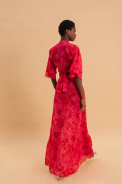 RUBY ROSE WRAP TOP