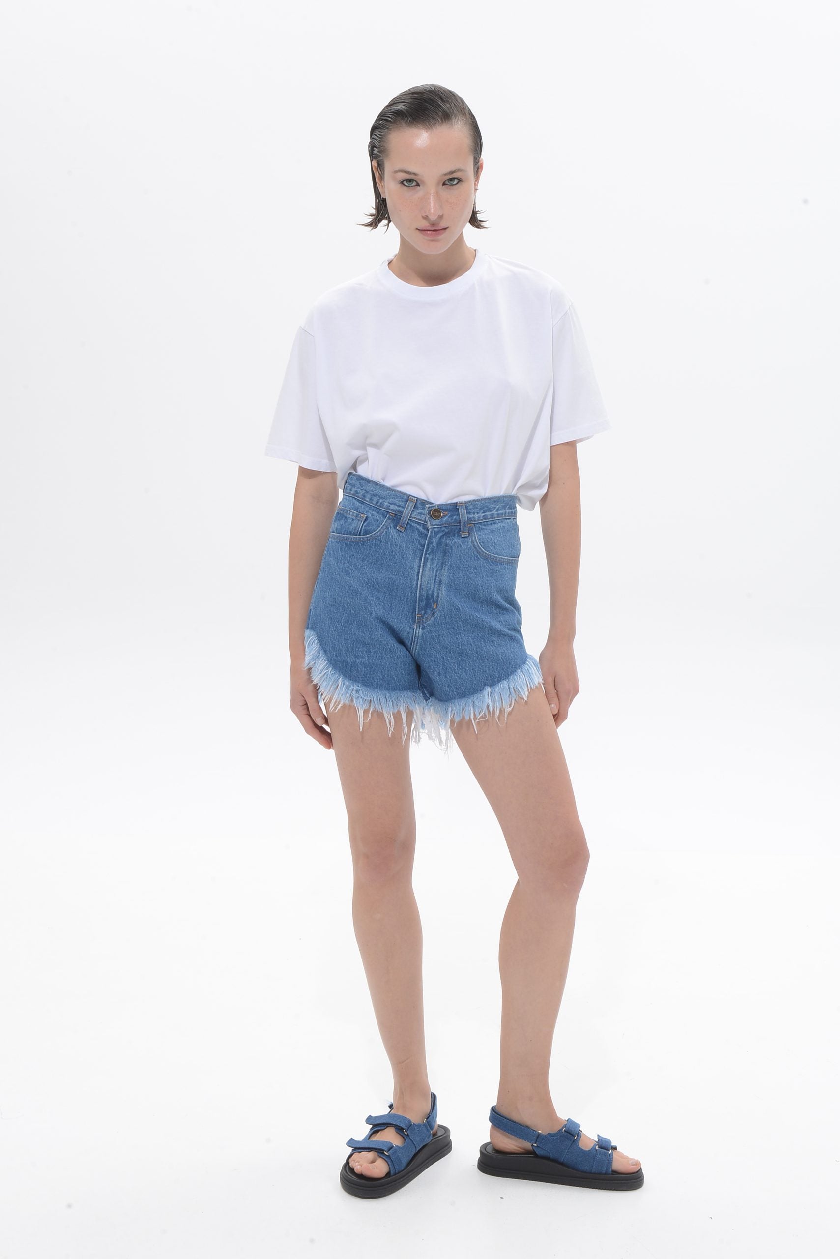 SAC&CO Tulum Shorts Mid Blue