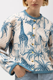 MALIKA JACKET SAFARI PRINT
