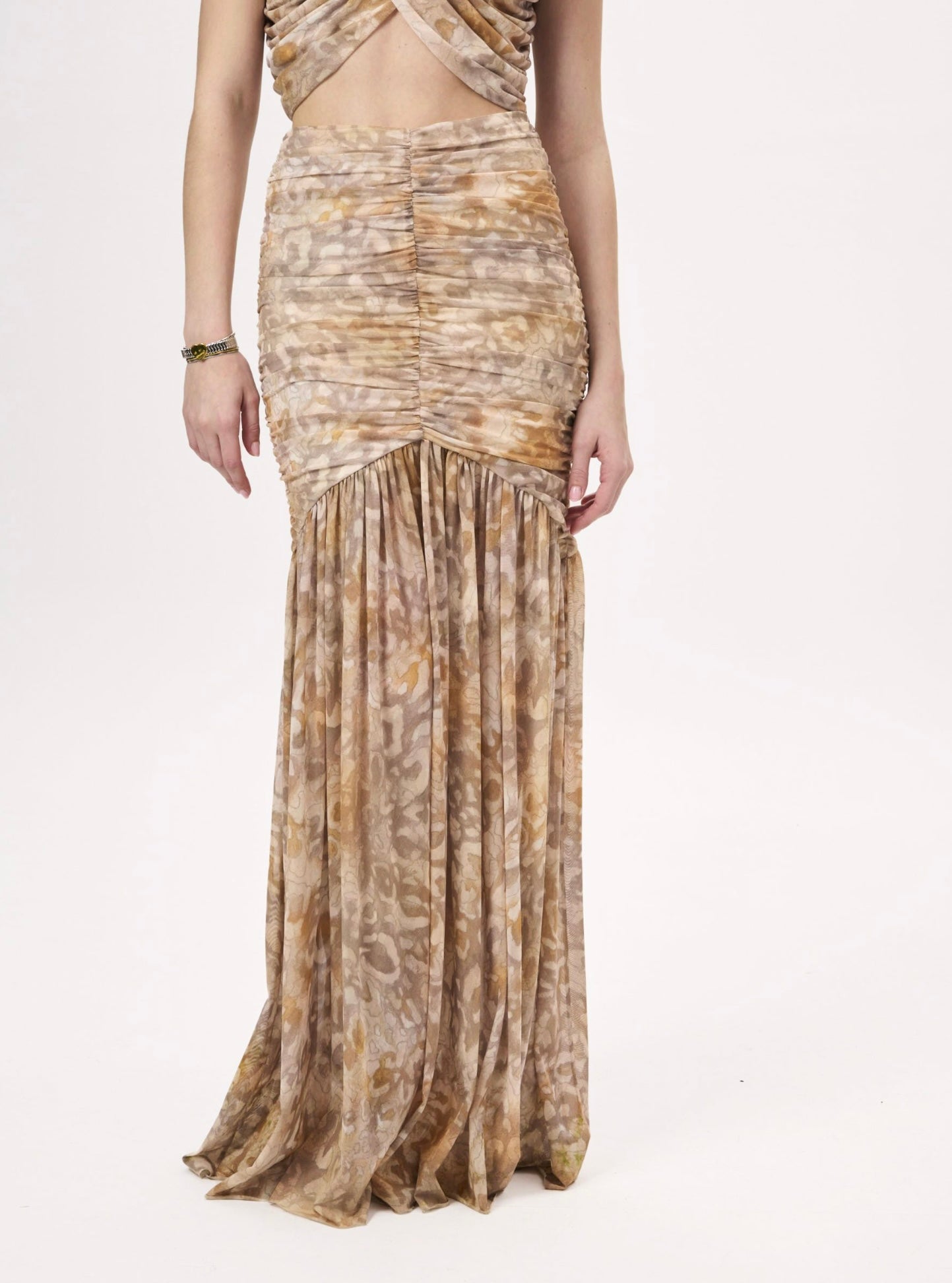 PROJECT SOMA NERIMA BEIGE SKIRT