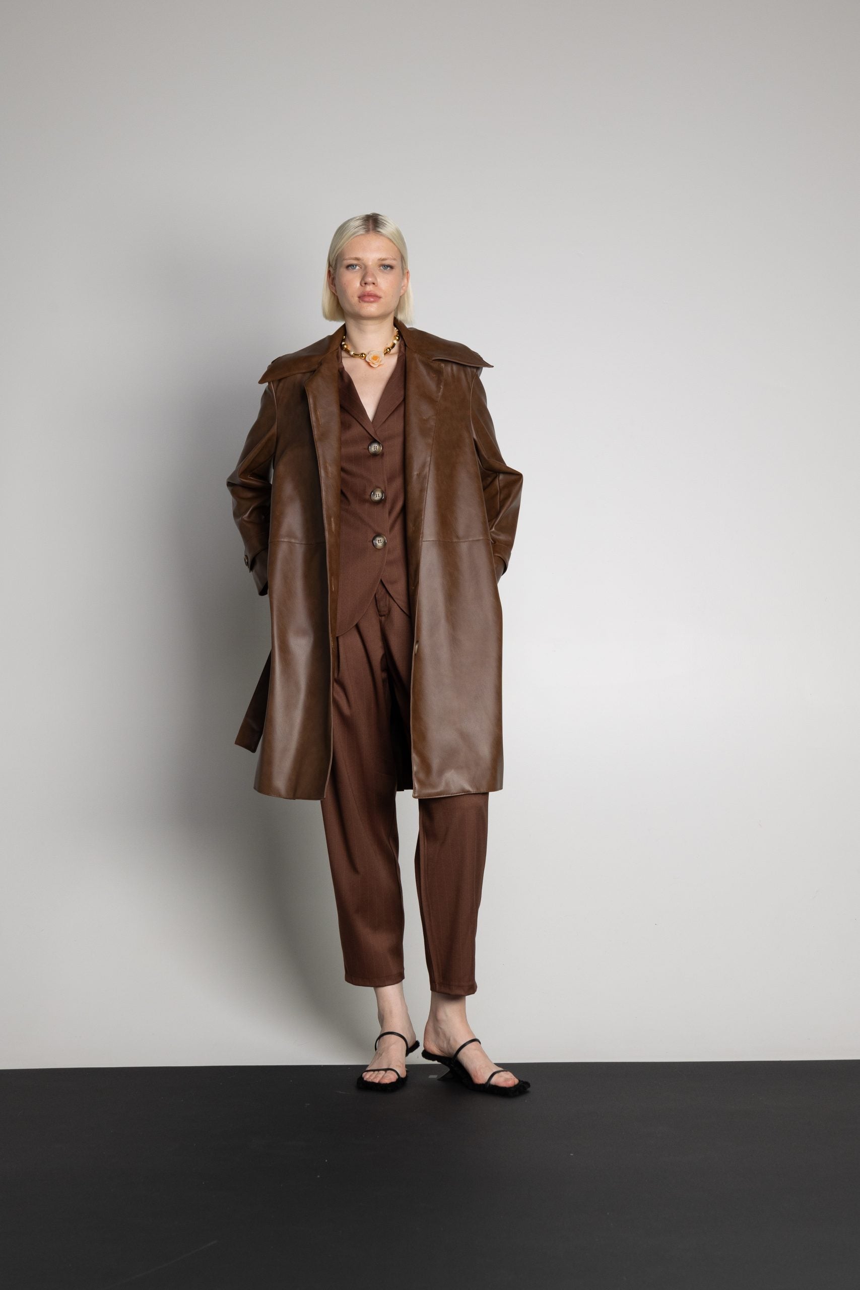 KARMA BROWN TRECHCOAT