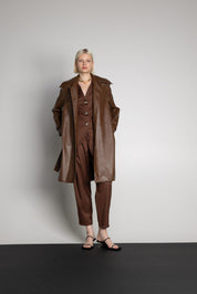 KARMA BROWN TRECHCOAT