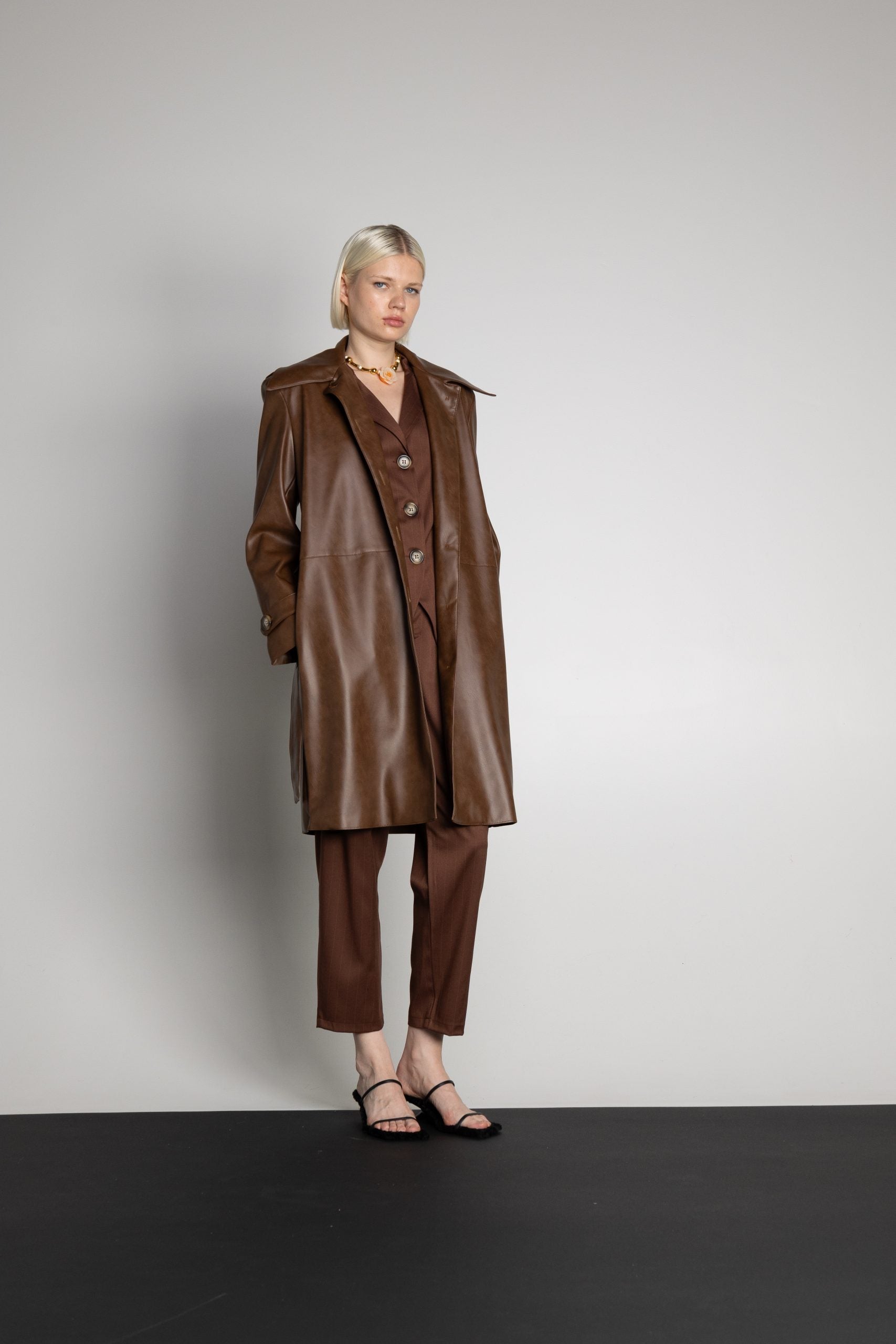 KARMA BROWN TRECHCOAT