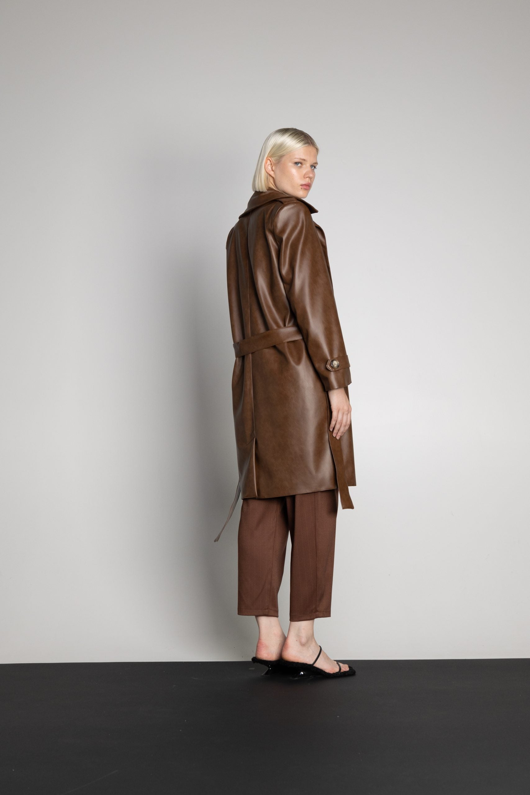 KARMA BROWN TRECHCOAT