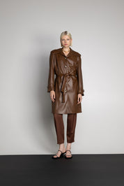 KARMA BROWN TRECHCOAT