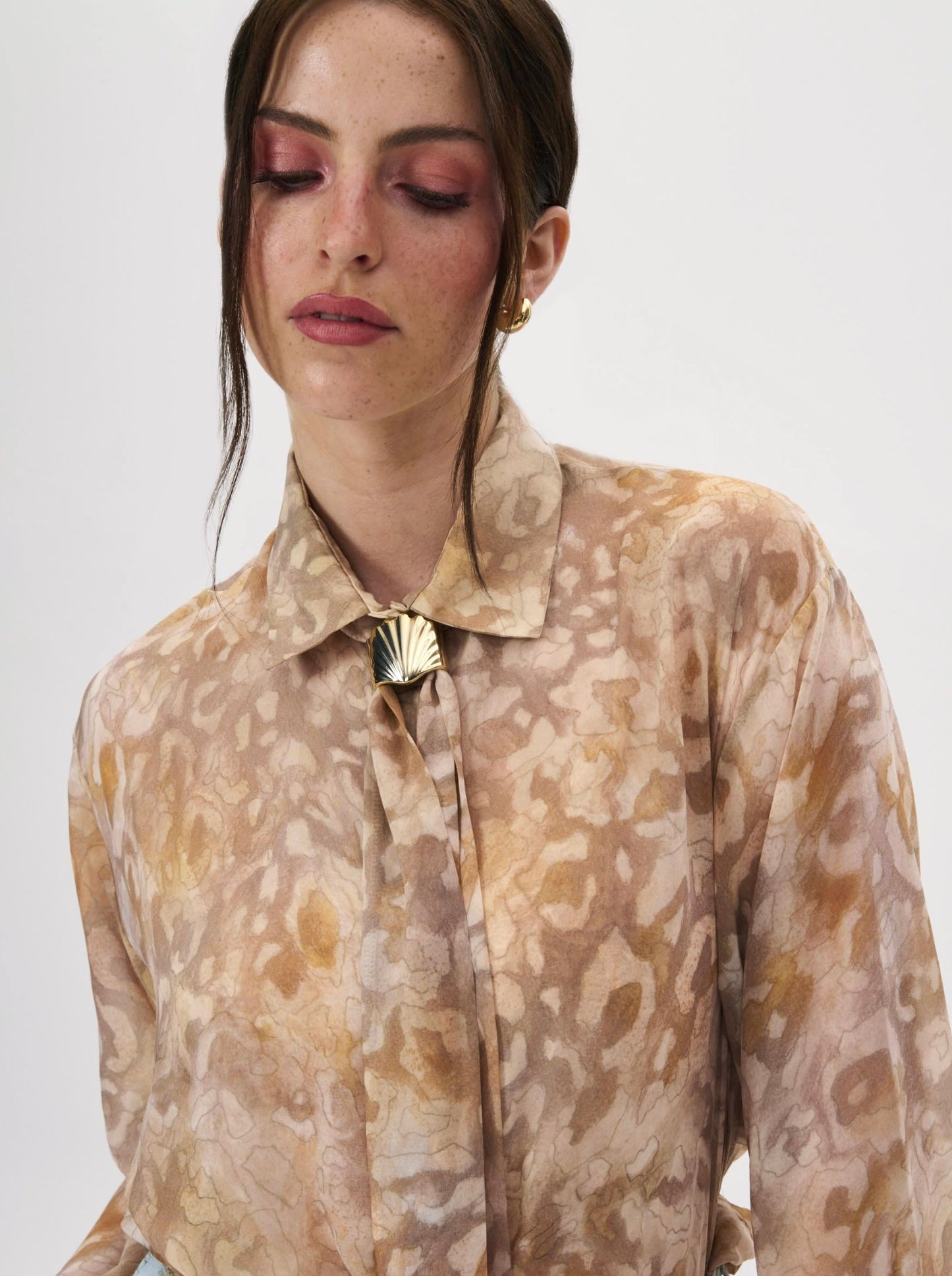 PROJECT SOMA AYANNA BEIGE SHIRT