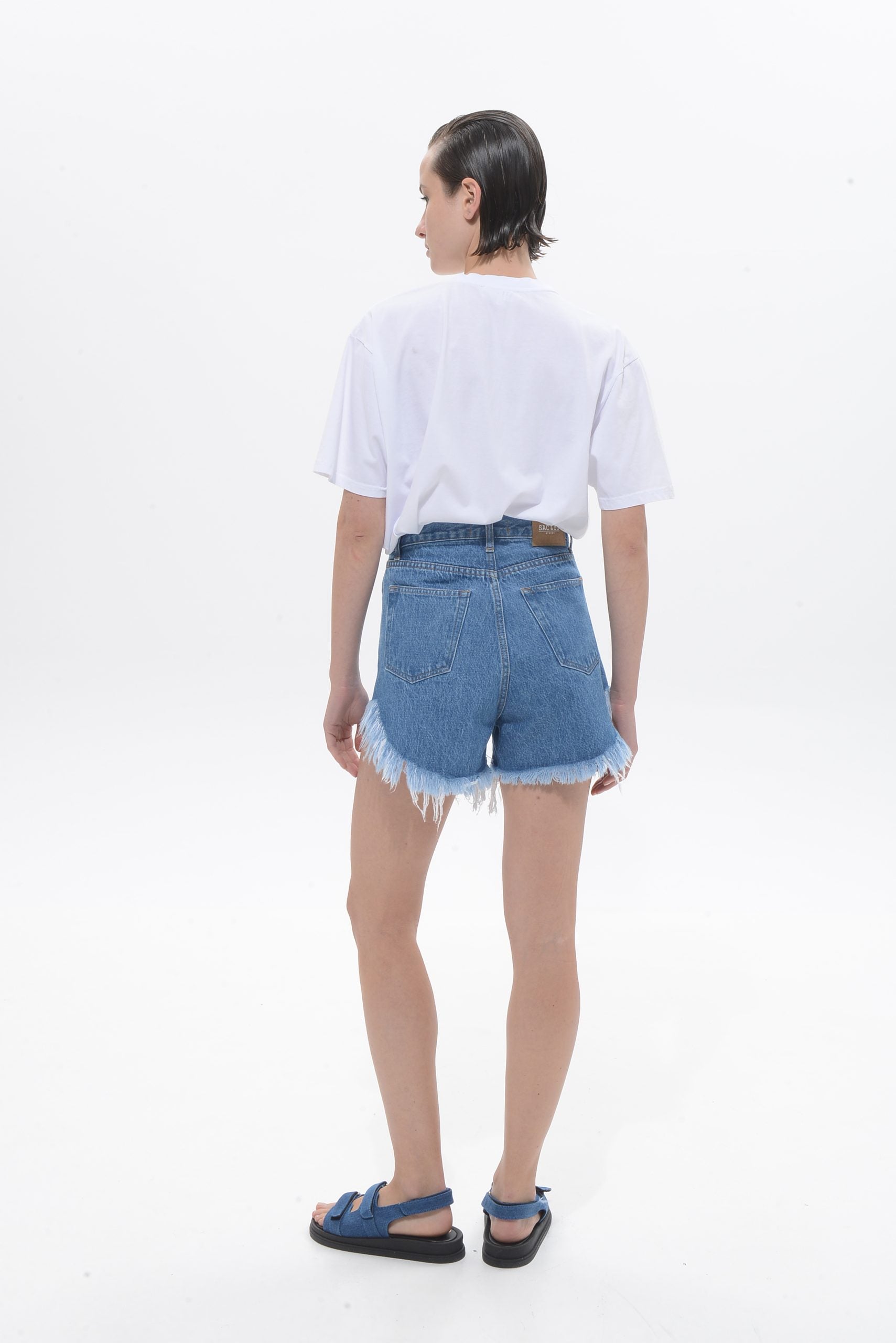 SAC&CO Tulum Shorts Mid Blue