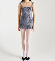 MILKWHITE MINI BOW DRESS