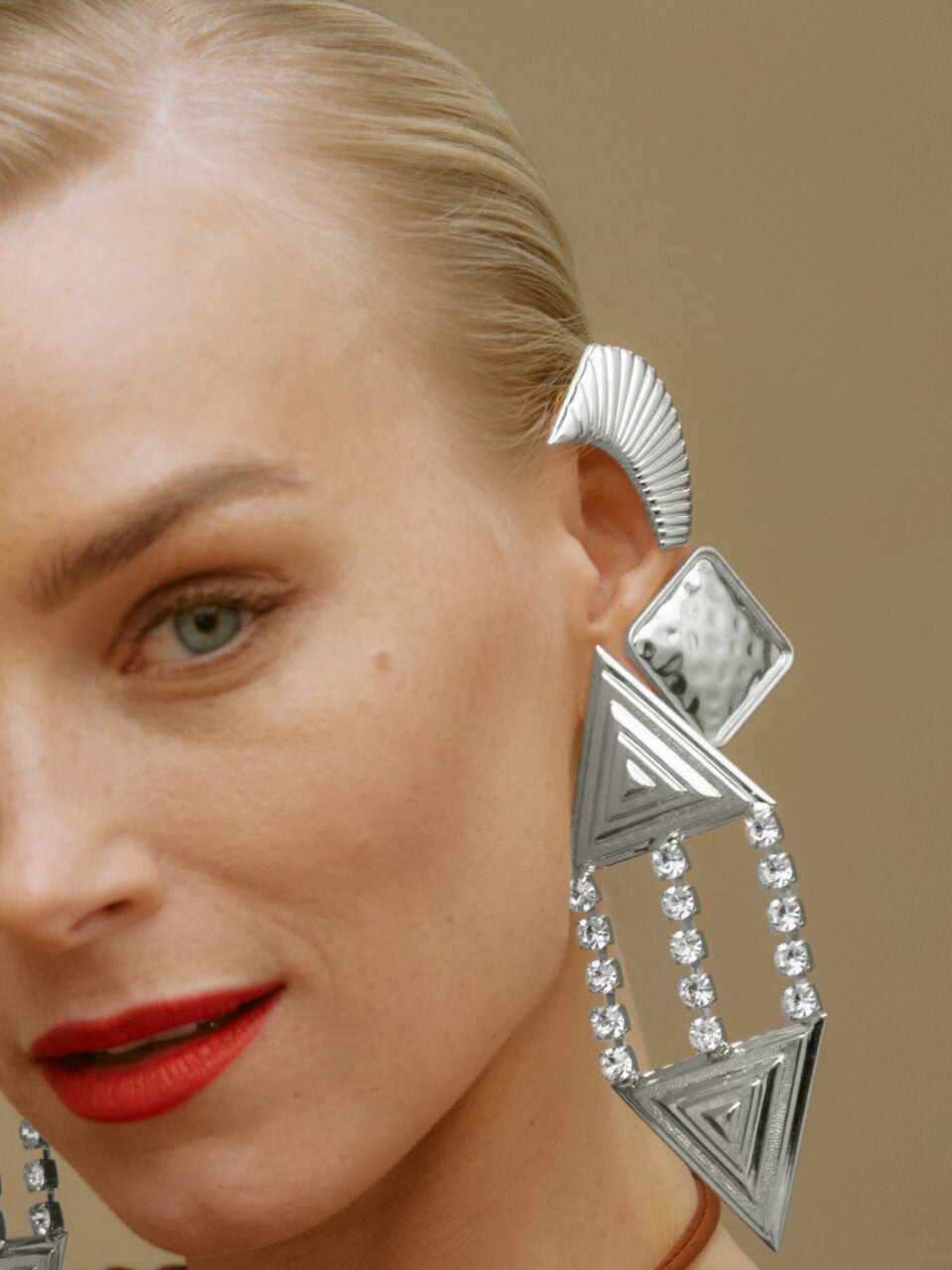 AGNES CLIPS SILVER