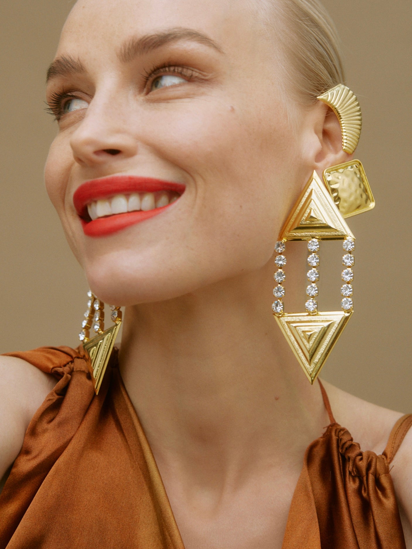 AGNES CLIPS GOLD