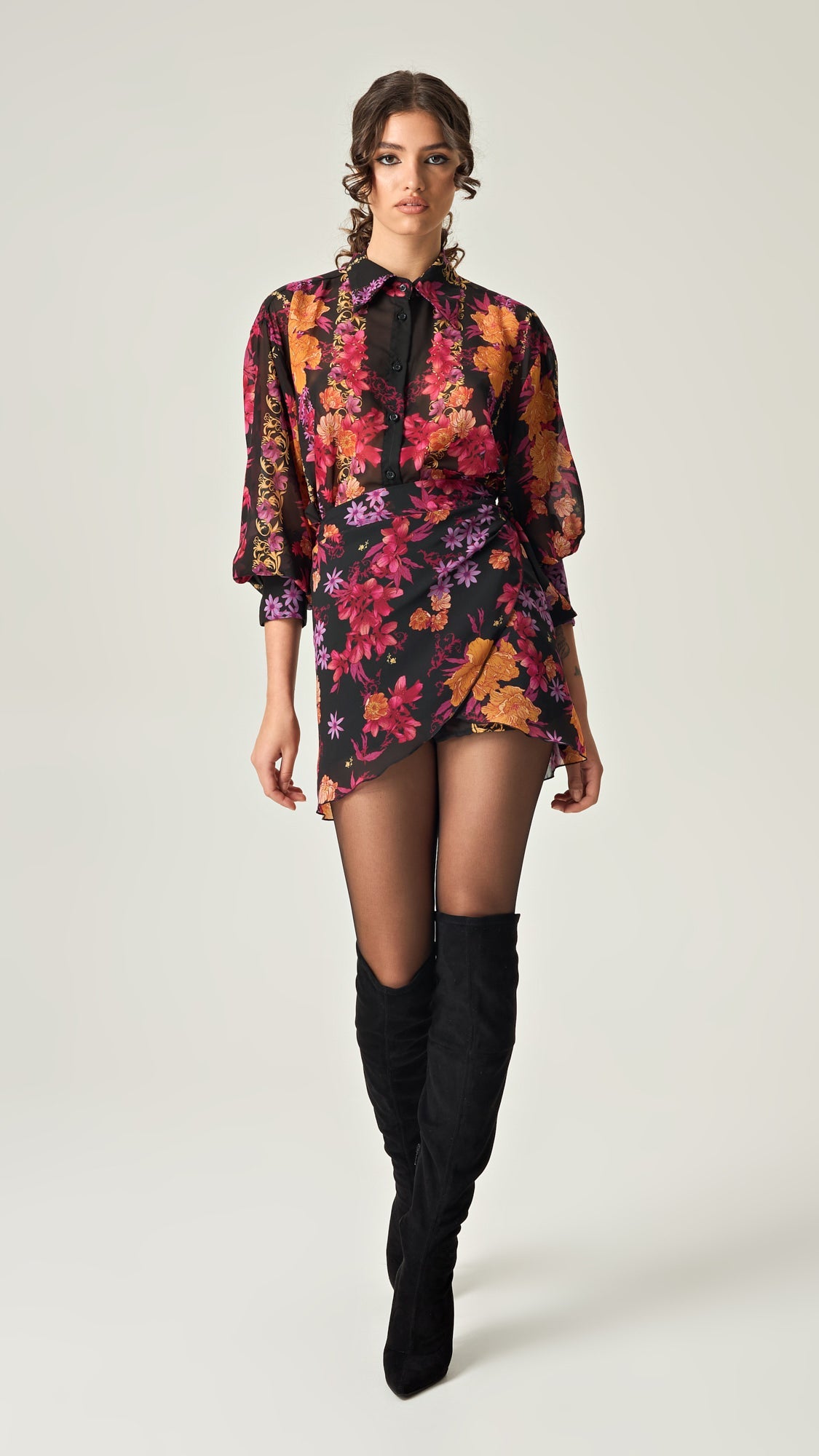 HARVEST BLOOM OVERSIZED SHIRT