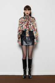MALLORY TWILLA FLORAL SHIRT