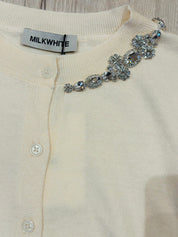 MILKWHITE CARDIGAN IVORY
