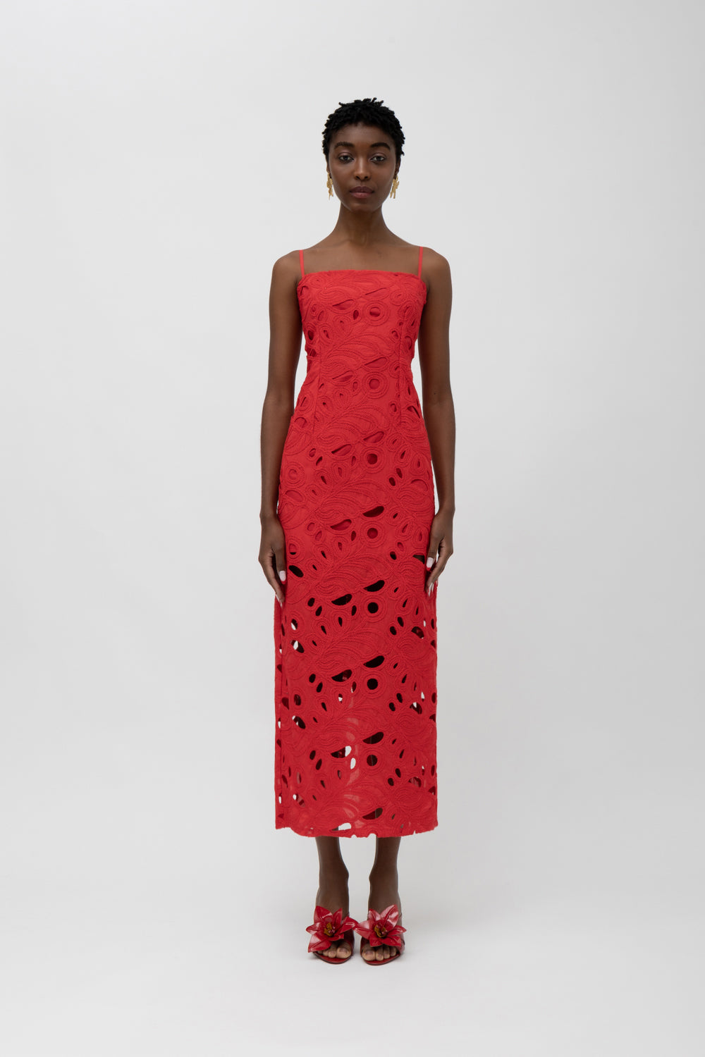 AMARA RED DRESS