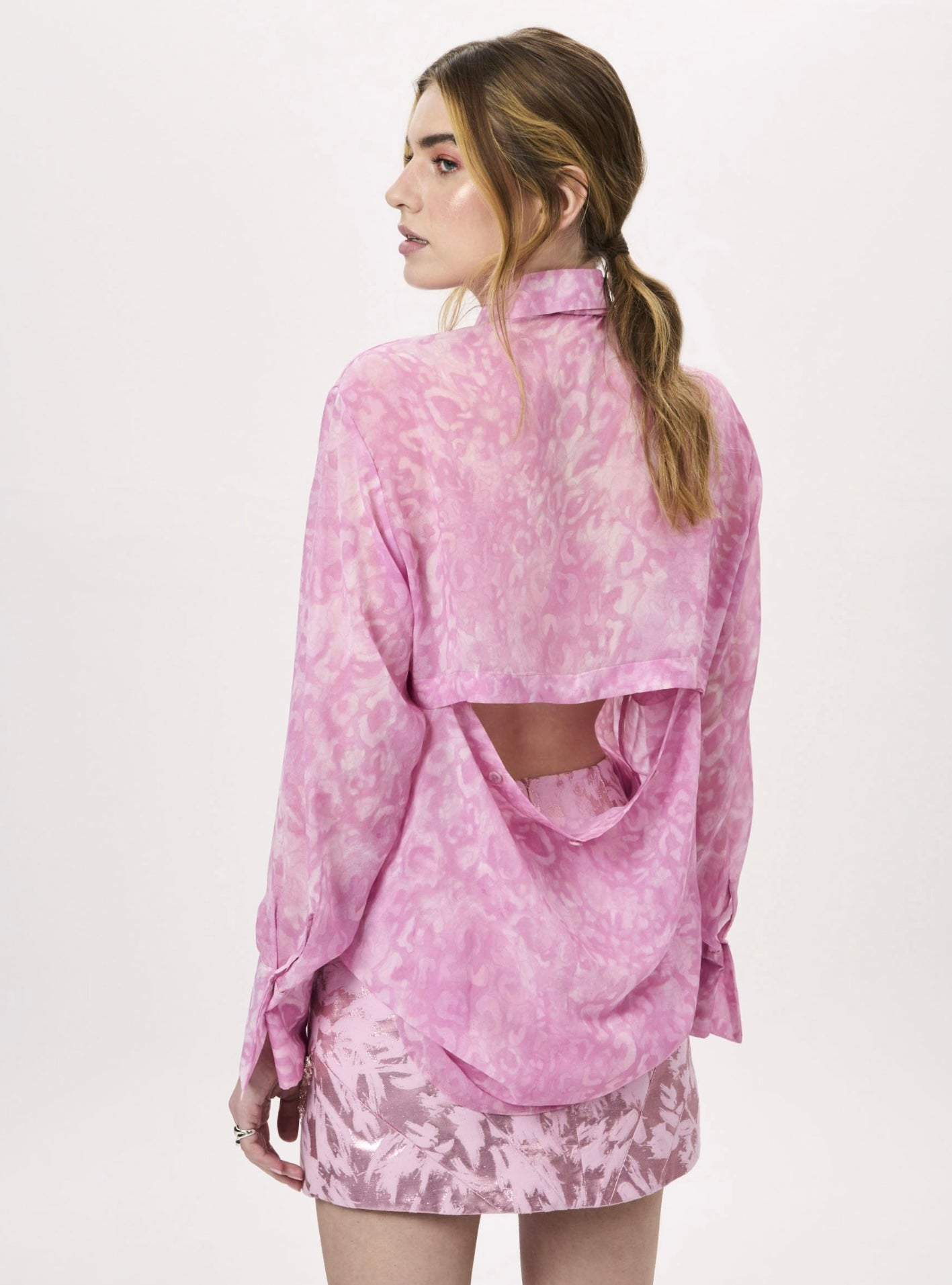 PROJECT SOMA AYANNA PINK SHIRT
