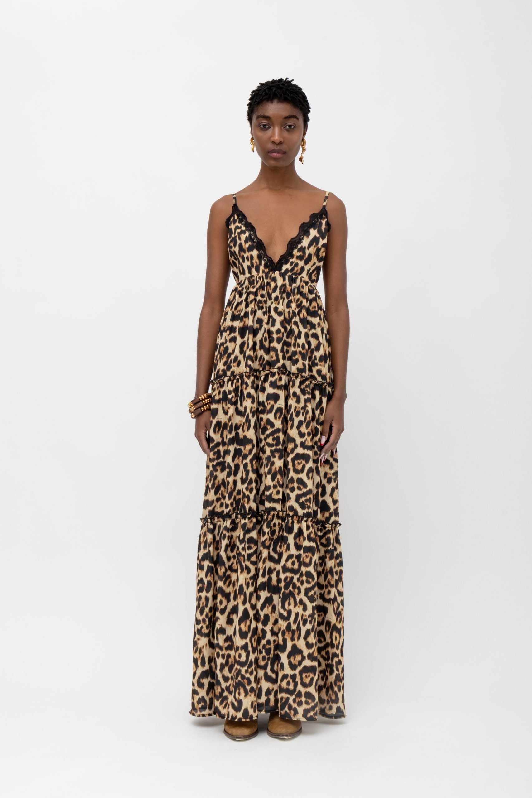 SELENA LEOPARD DRESS
