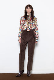 MALLORY TWILLA FLORAL SHIRT