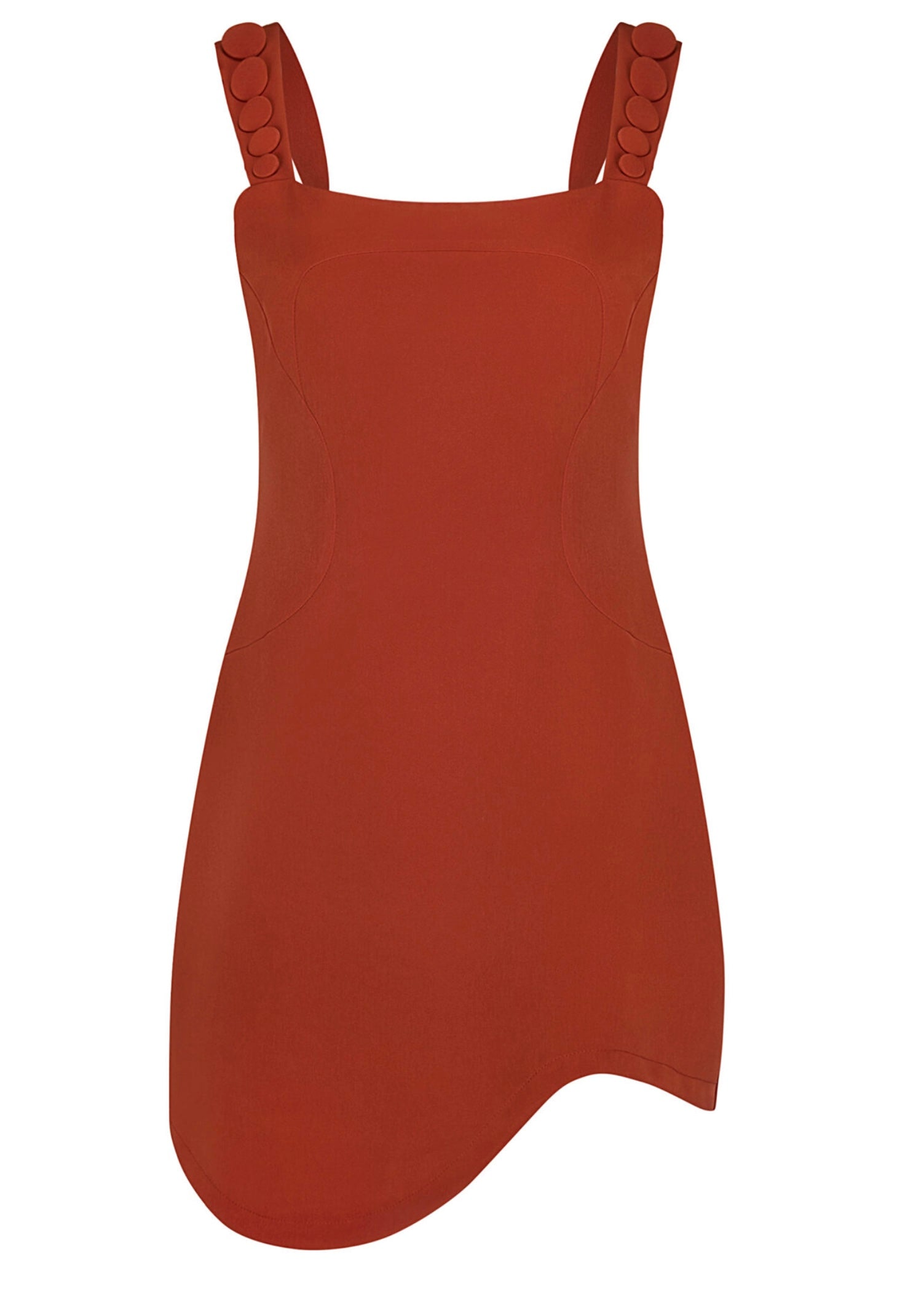 La Chaine PEPITA DRESS TERRACOTTA