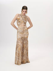 PROJECT SOMA NERIMA BEIGE SKIRT