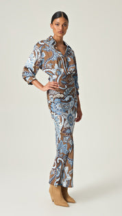 DESERT OASIS SATIN SHIRT