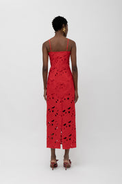 AMARA RED DRESS