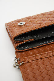 LEATHER TWIST JACKIE MINI ΤΑΜΠΑ ΤΣΑΝΤΑ