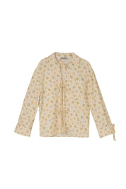 MILK WHITE YELLOW ROSESNSHIRT