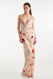 Maxi Flower Dress