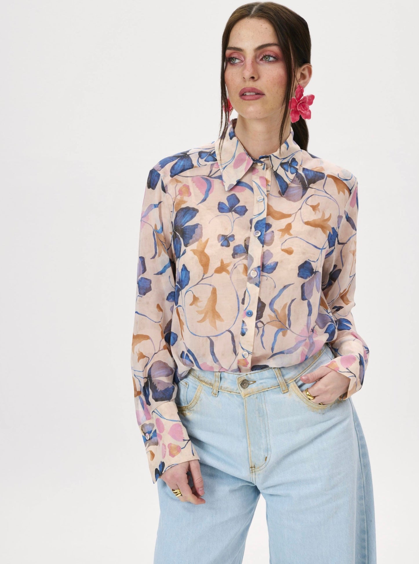 PROJECT SOMA CORDELIA CREME SHIRT