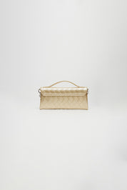 LEATHER TWIST JACKIE MINI ΧΡΥΣΗ ΤΣΑΝΤΑ