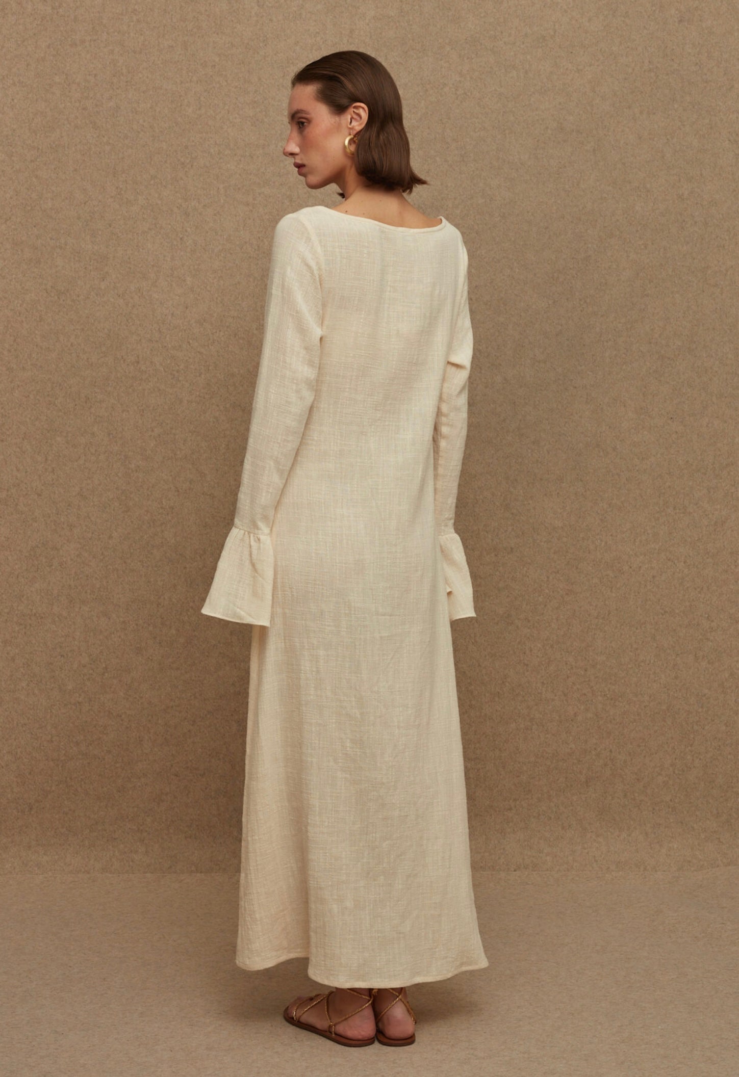 La Chaine CALDERA DRESS ECRU
