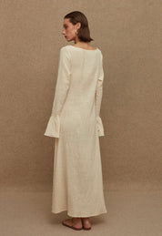 La Chaine CALDERA DRESS ECRU