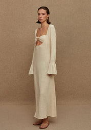 La Chaine CALDERA DRESS ECRU