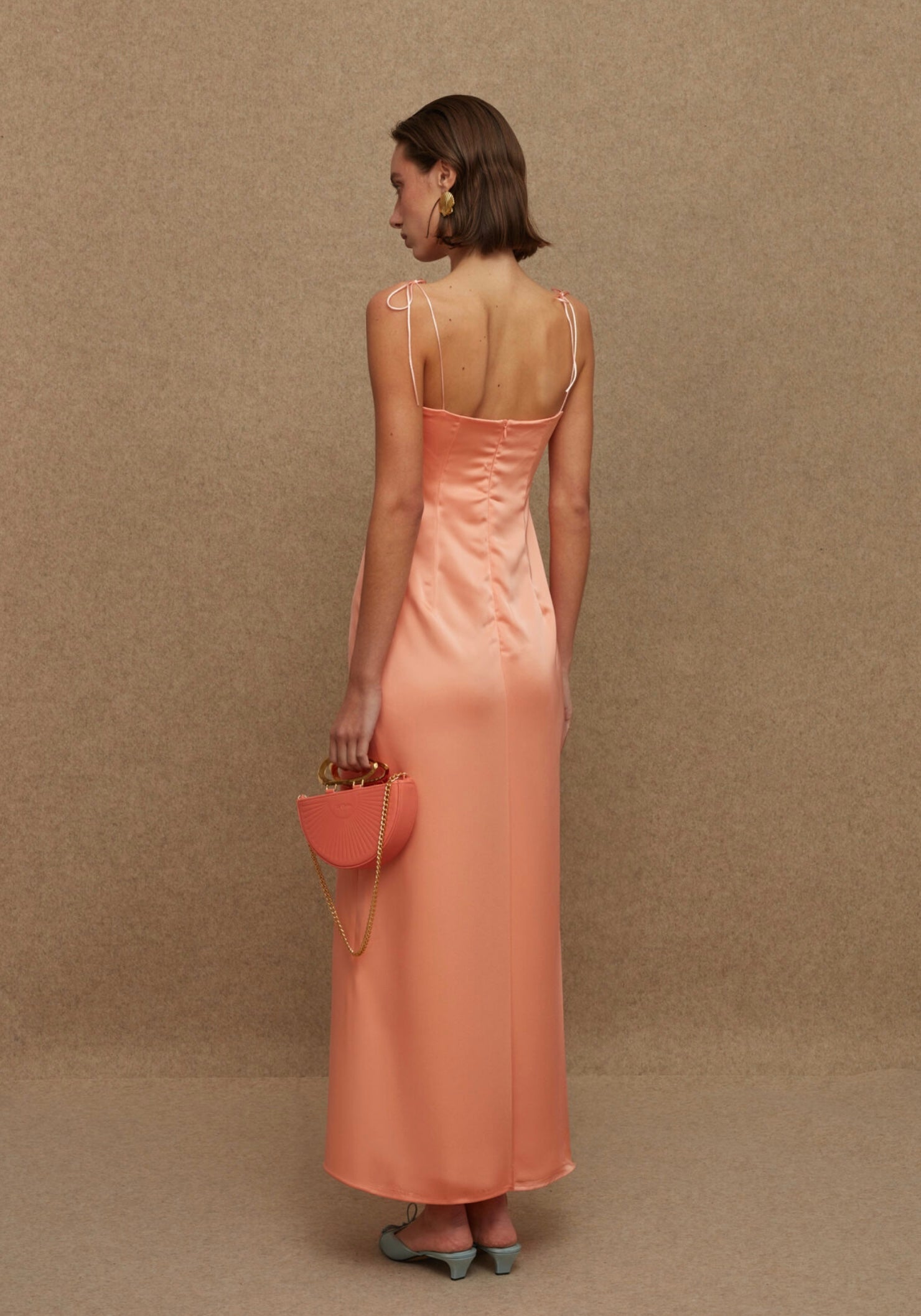 La Chaine ERRIKA DRESS PEACH