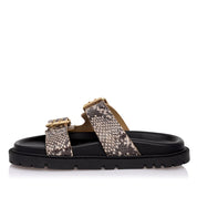 SANTE FLAT BLACK SHOES