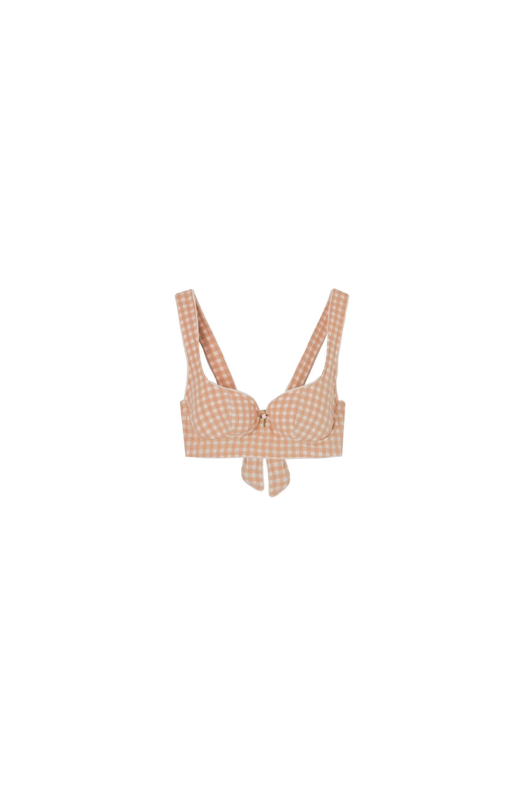 MILKWHITE BUSTIER TOP
