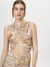 PROJECT SOMA BELLUS BEIGE TOP