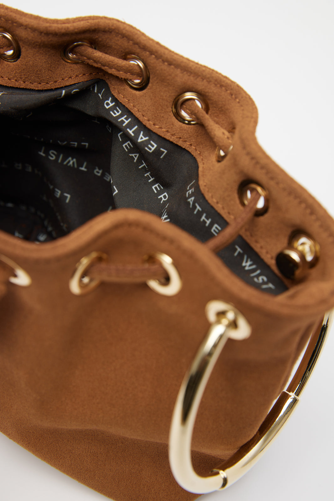 LEATHER TWIST ARIA MINI SUEDE ΤΑΜΠΑ ΤΣΑΝΤΑ