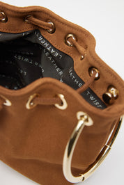 LEATHER TWIST ARIA MINI SUEDE ΤΑΜΠΑ ΤΣΑΝΤΑ