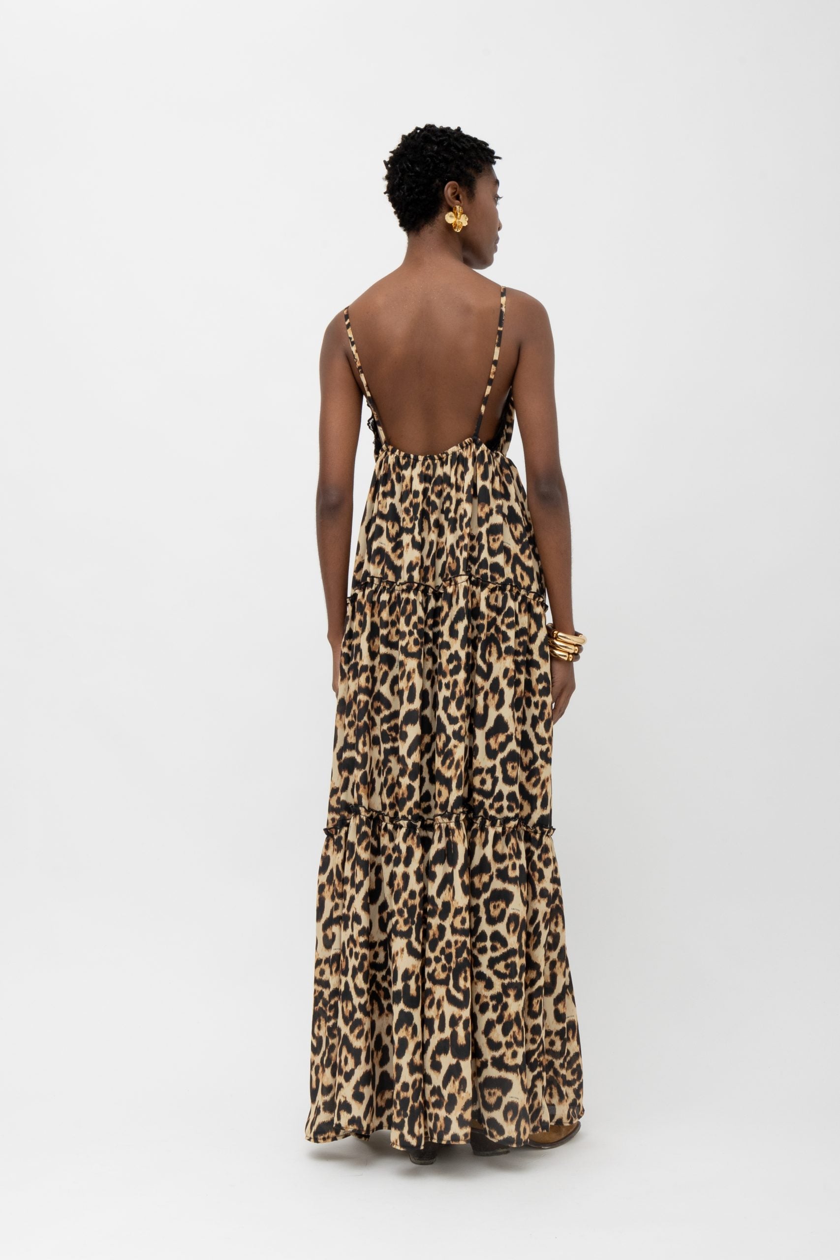 SELENA LEOPARD DRESS