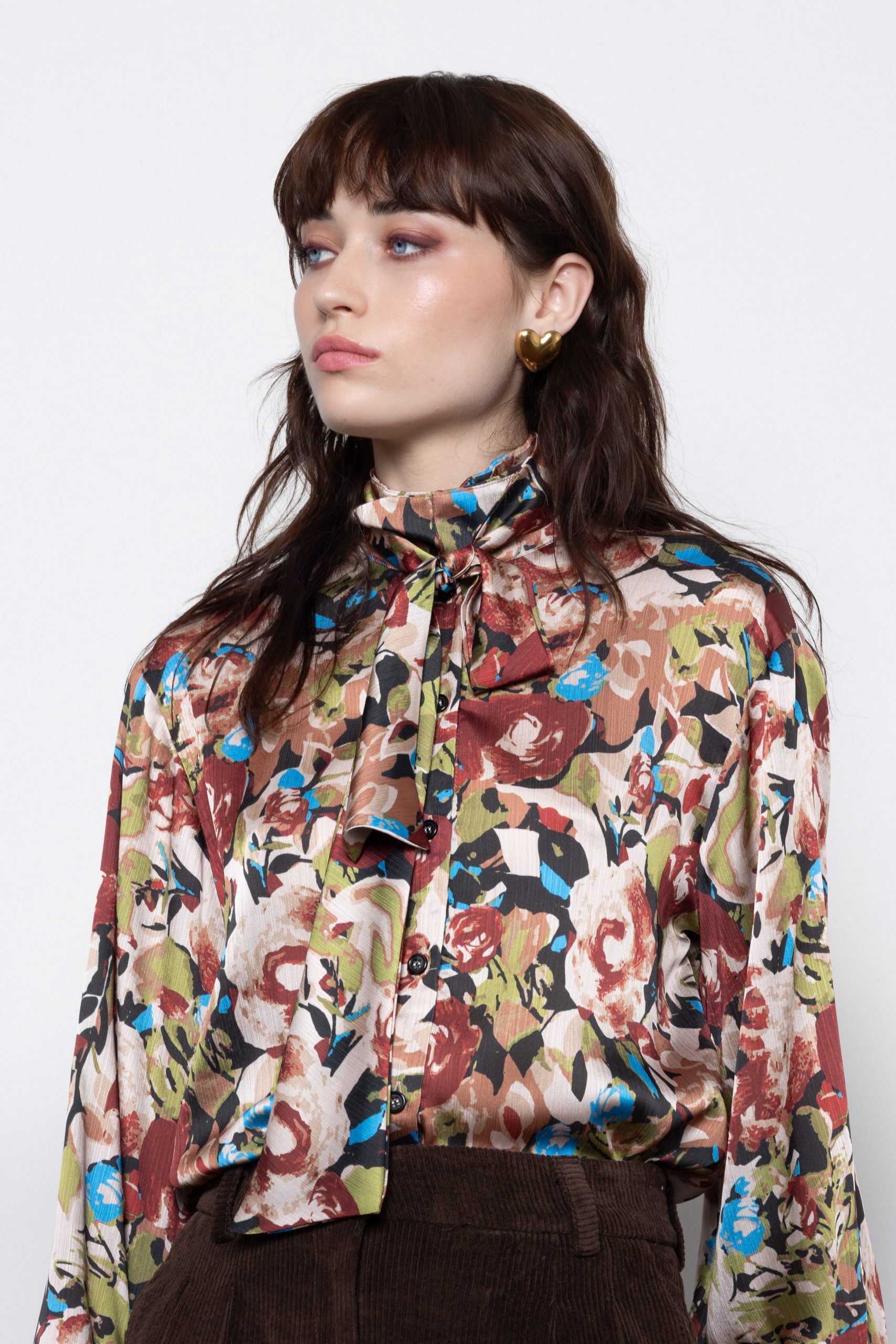 MALLORY TWILLA FLORAL SHIRT