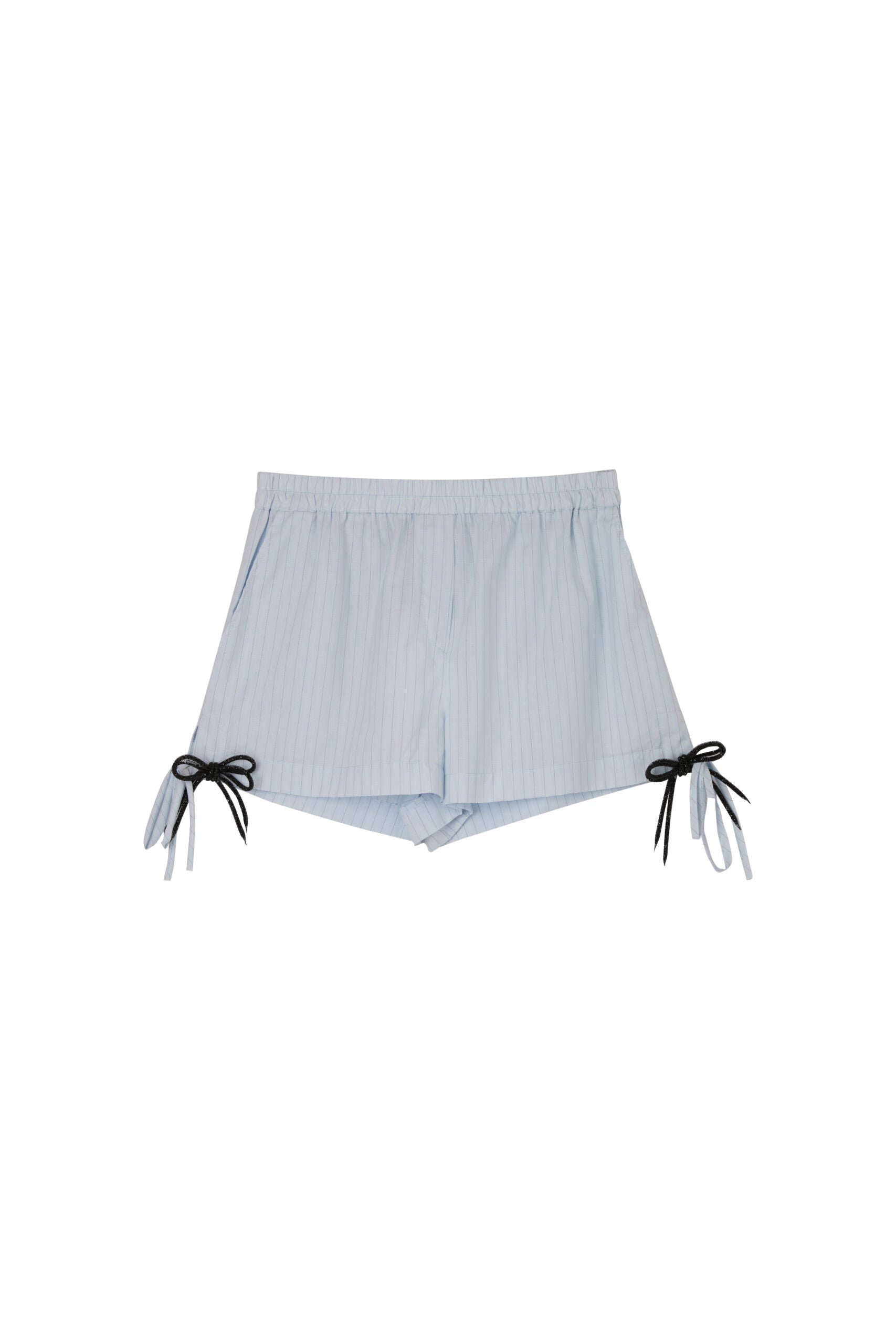 MILKWHITE SHORTS WITH BOWS