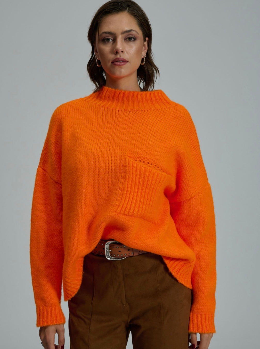 PROJECT SOMA GRANADA ORANGE SWEATER