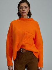 PROJECT SOMA GRANADA ORANGE SWEATER