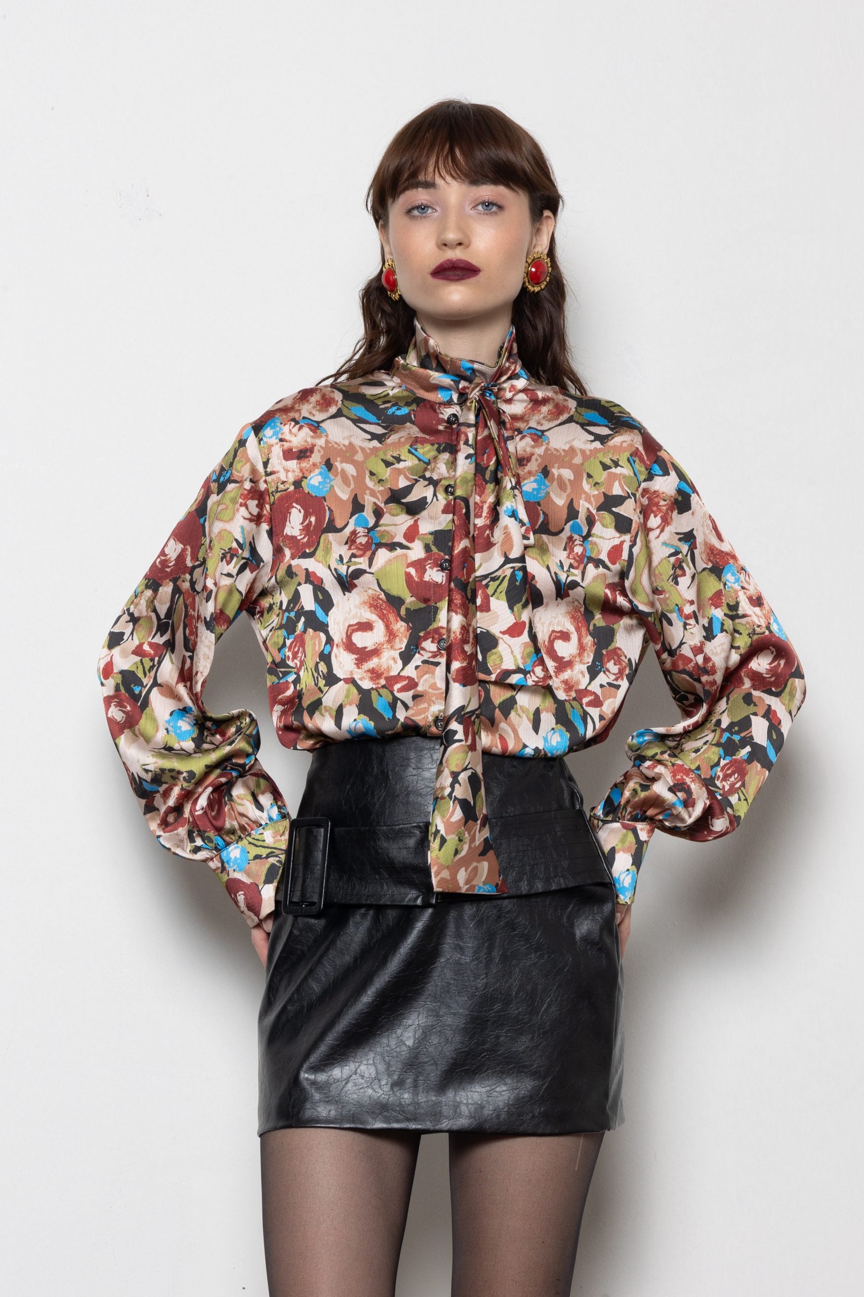 MALLORY TWILLA FLORAL SHIRT