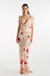 Maxi Flower Dress