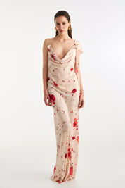 Maxi Flower Dress